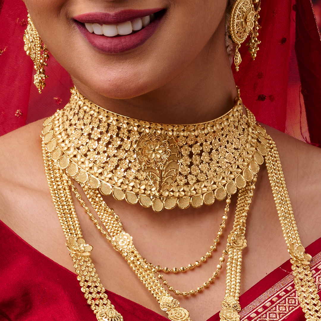 Bengali deals dulhan jewellery